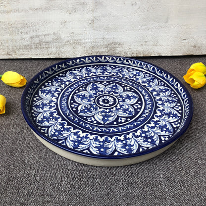 Blue Felicity Medium Platter