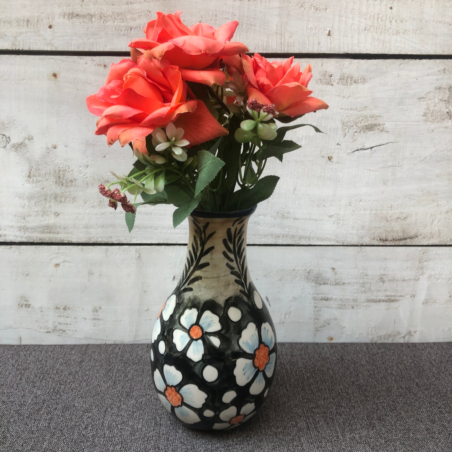 Black Flower Vase