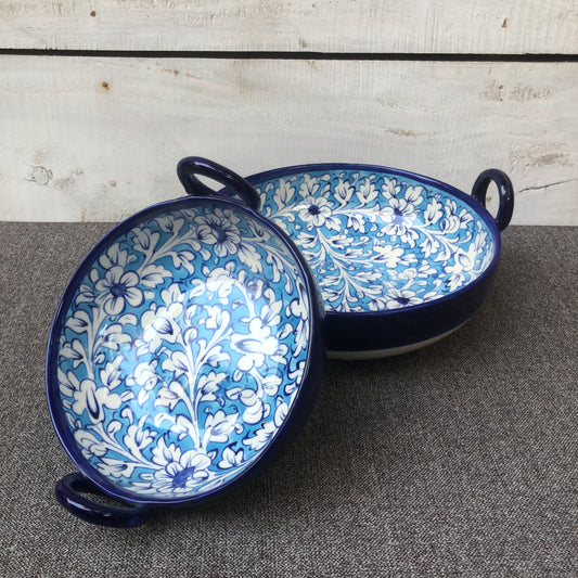 Breeze Blue Karahi - Set of 2