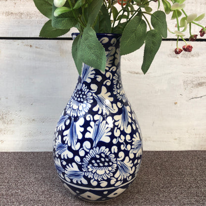 Blue Flower Vase