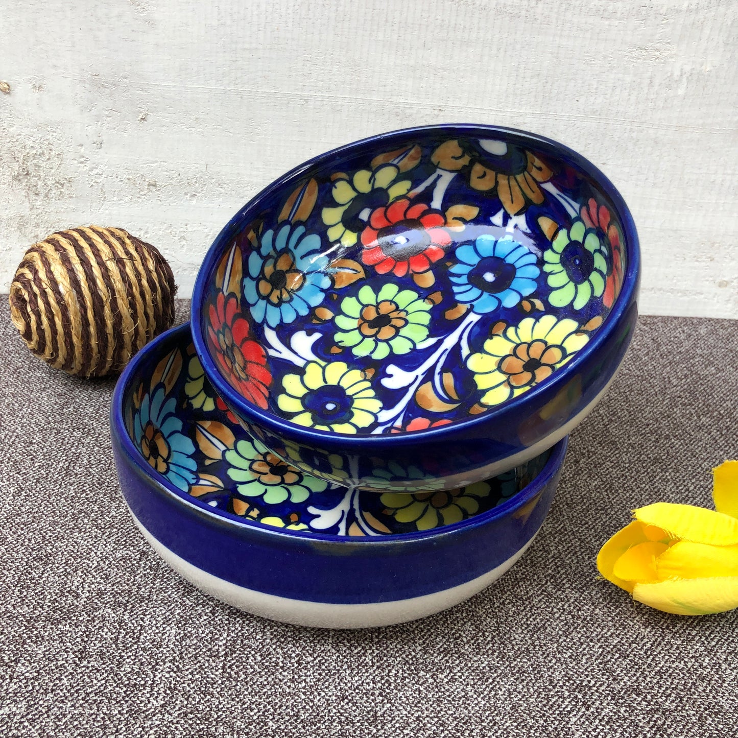 Jungle Flower Small Bowl - Set of 2