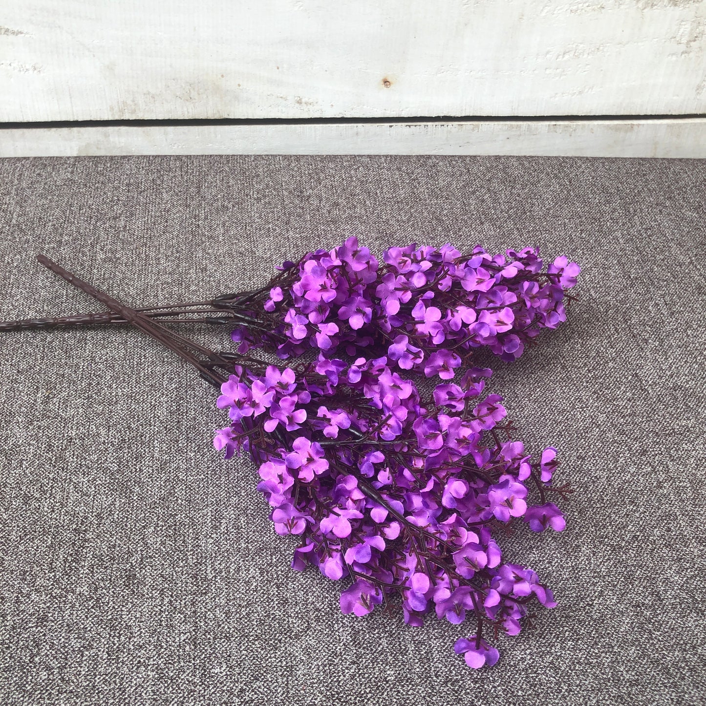 Purple Artificial Flower Bunch