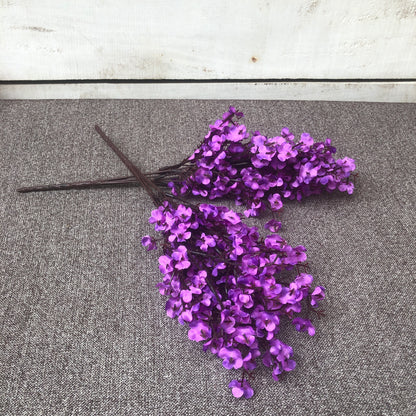 Purple Artificial Flower Bunch