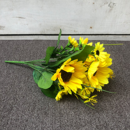 Golden Yellow Artificial Flower Bunch