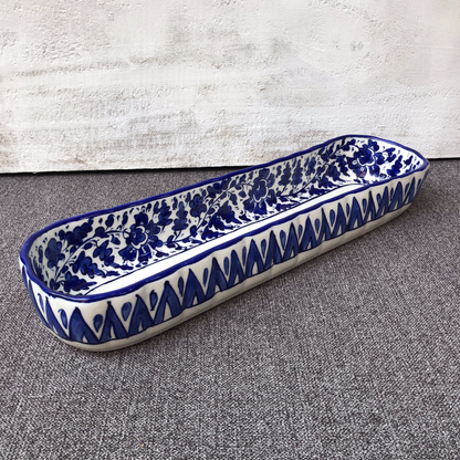 Serina Blue Serving Dish Large