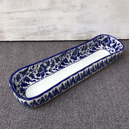 Serina Blue Serving Dish Large
