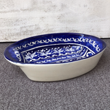 Blue Felicity Small Oval Dish
