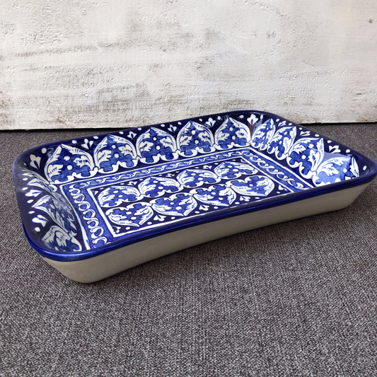 Blue Felicity Large Serving Dish