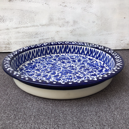 Serina Blue Medium Fruit Bowl
