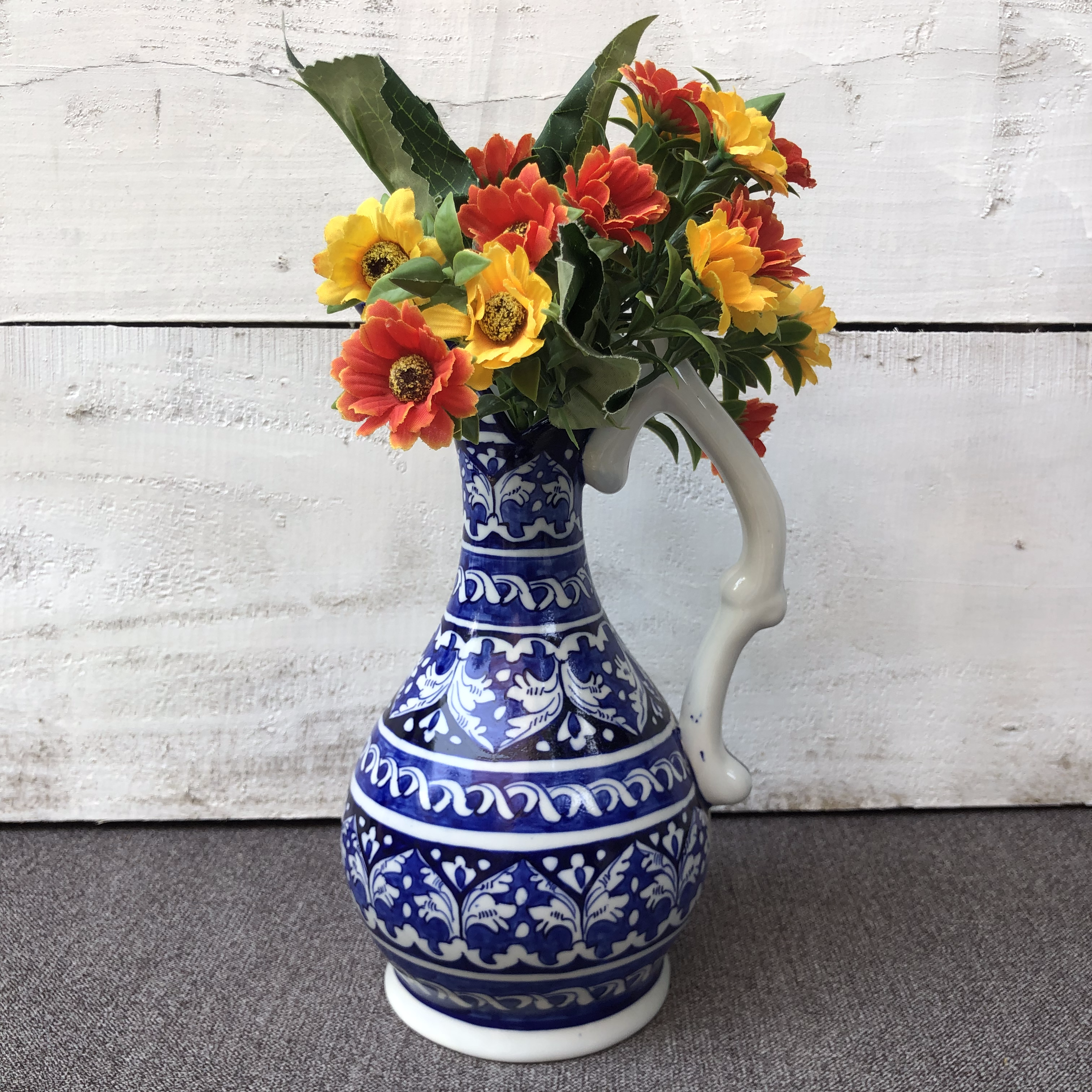 Blue Felicity Surahi Vase