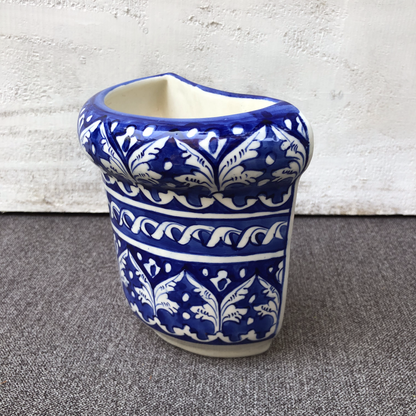 Blue Felicity Small Hanging Planter