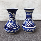 Blue Felicity Tinny Vase - Set of 2