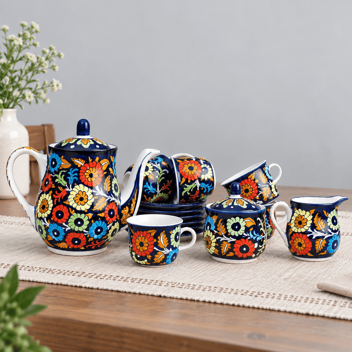 Jungle Flower Tea Set