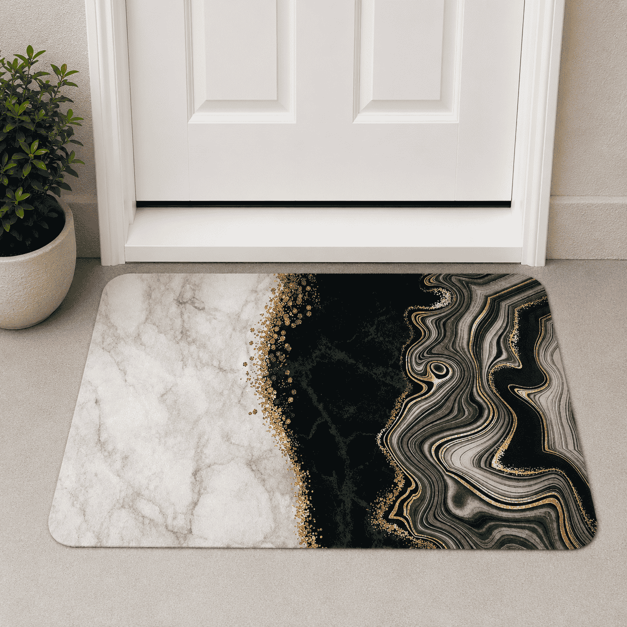 Royal Pattern Door Mat