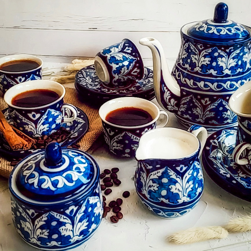 Arraish Multan Blue Pottery Tableware Ceramics and Home Decor