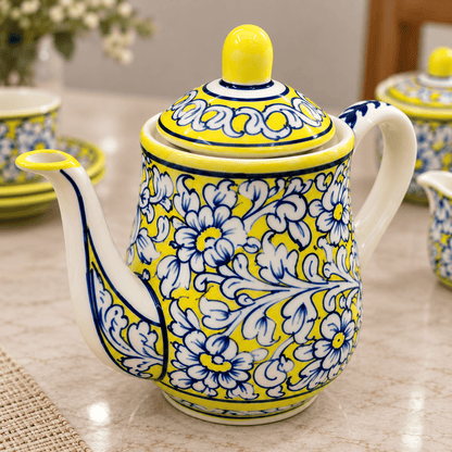 Yellow Tone Tea Set