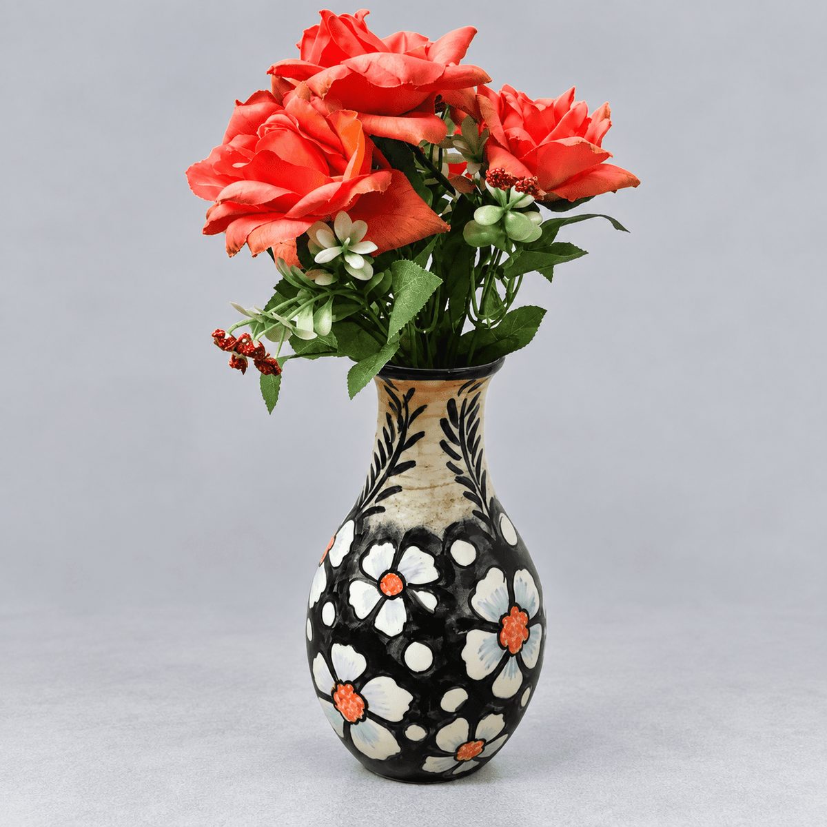 Black Flower Vase