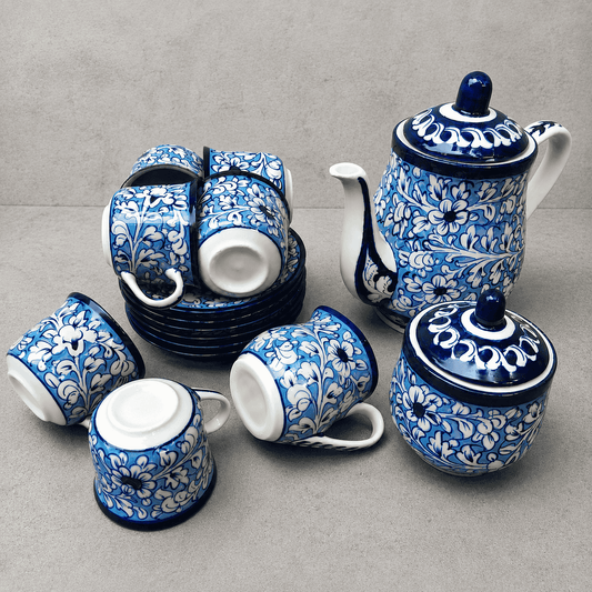 Breeze Blue Tea Set