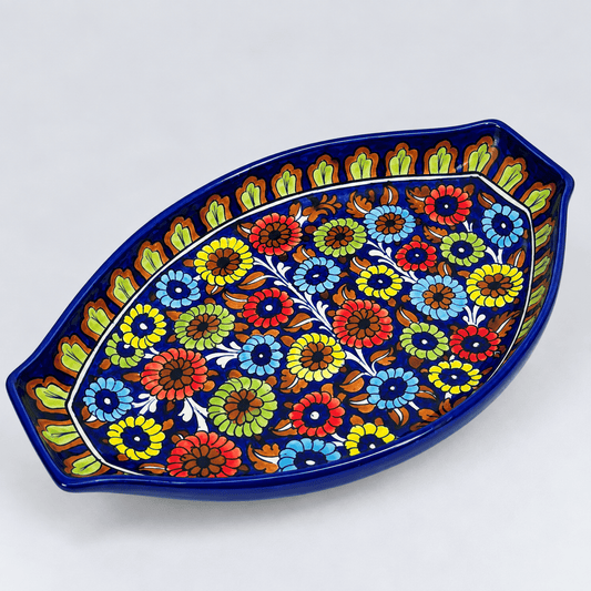 Jungle Flower Large Serving Dish