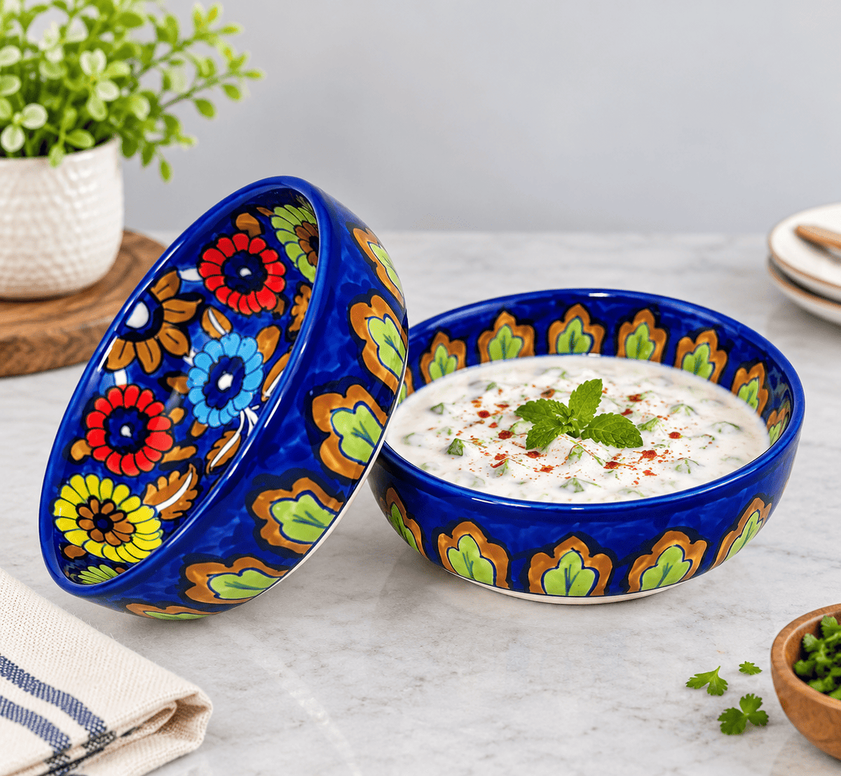 Jungle Flower Small Bowl - Set of 2