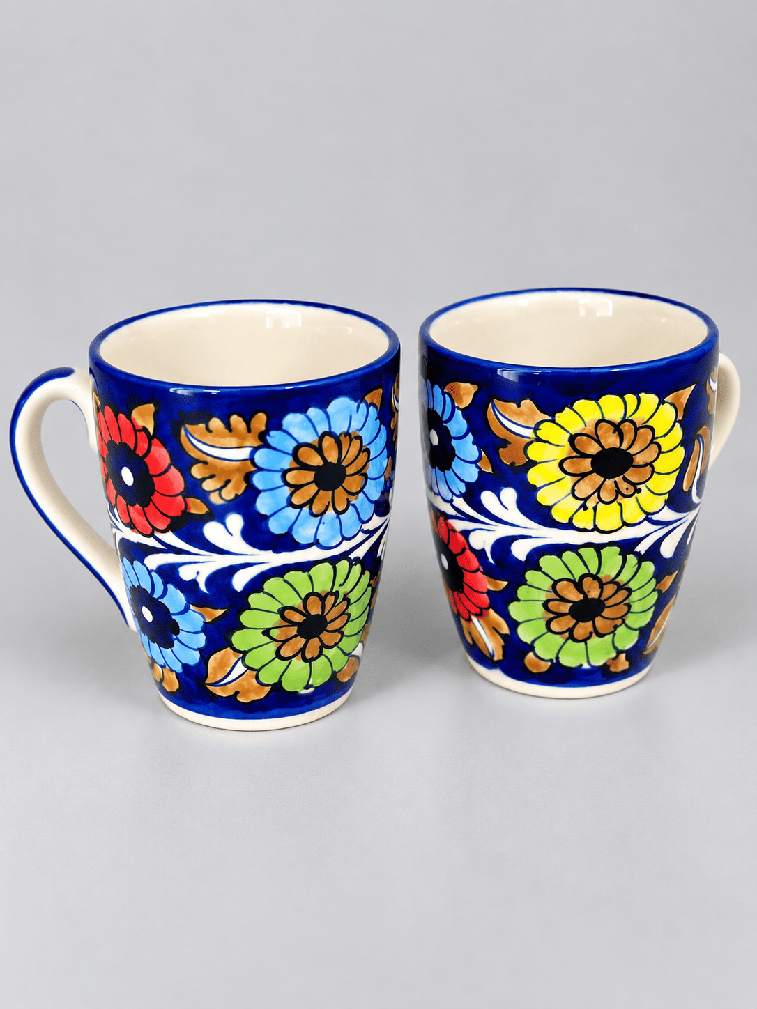 Jungle Flower Large Mug - Set of 2