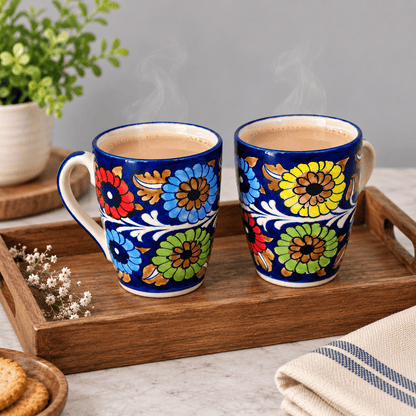 Jungle Flower Large Mug - Set of 2