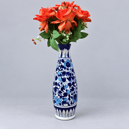 Light Serina Blue Long vase