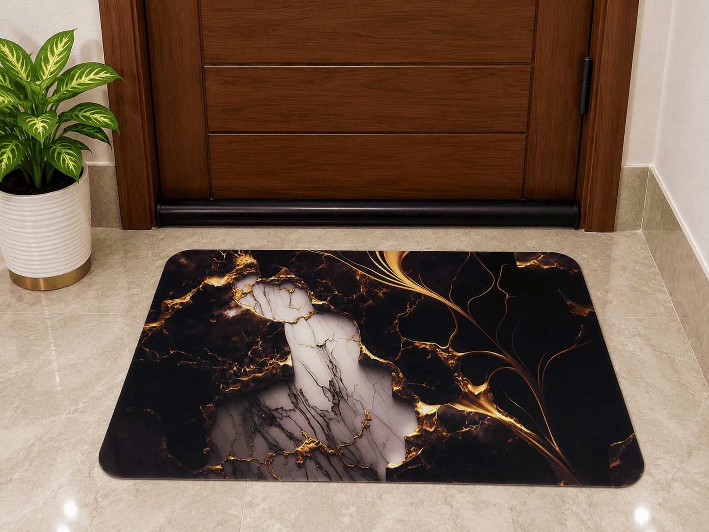 Luxury Border Door Mat