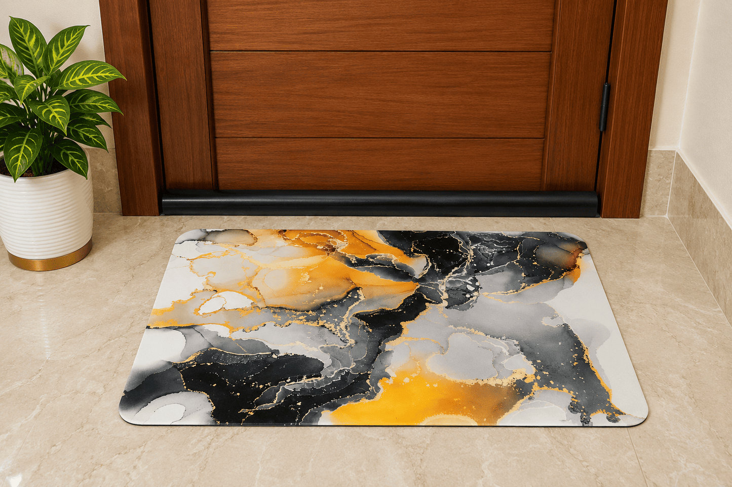 Botanical Door Mat