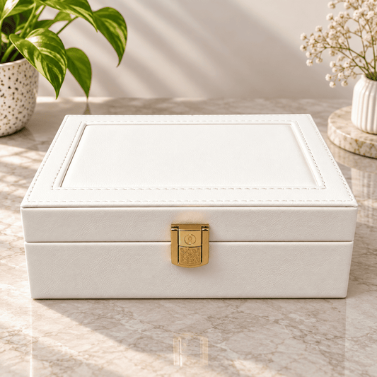 Ivory Elegance Jewellery Box