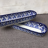 Blue Felicity New Serving Dish - Set of 2