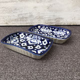 Blue Celico Small Serving Dish - Set of 2