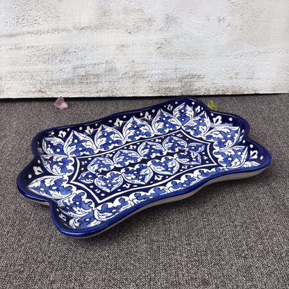 Blue Felicity Small Rectangle Dish