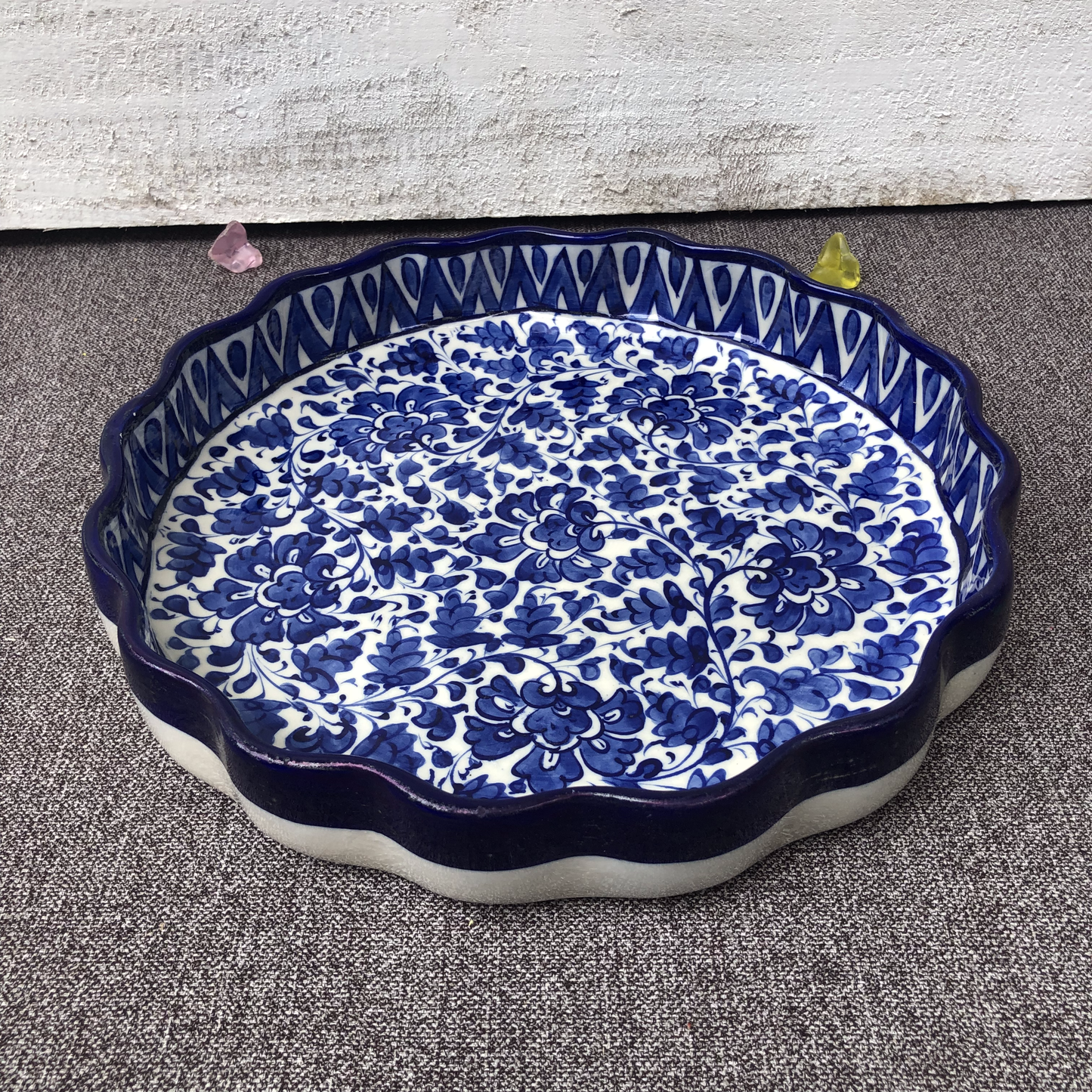 Serina Blue Small Serving Dish