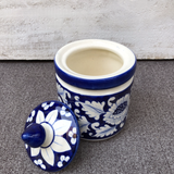 Blue Flower Small Jar