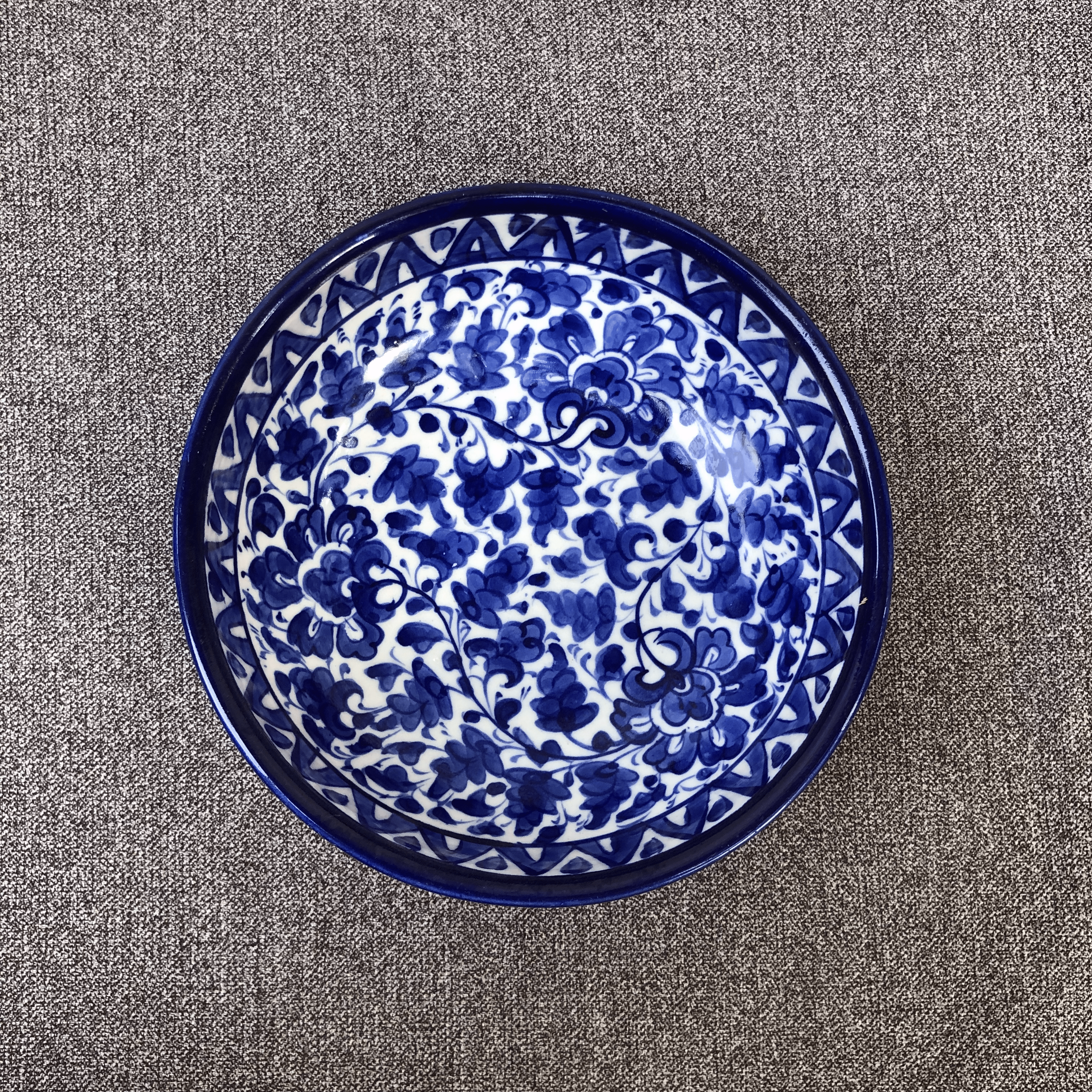 Ceramic Serina Blue Medium Bowl