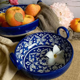 Ceramics Blue Felicity Ceramic Karahi - Set of 2