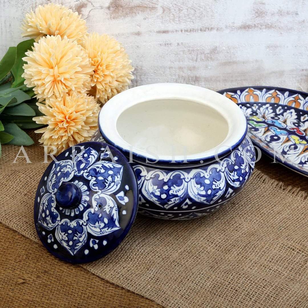 Ceramics Blue Felicity Handi with Lid