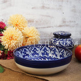 Ceramics Blue Felicity Serving Bowl