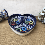 Ceramics Jungle Flower Dry Fruit Serving Dish
