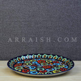 Ceramics Jungle Flower Round Platter