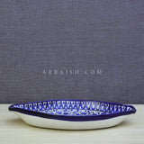 Ceramics Serina Blue Oval Serving Dish