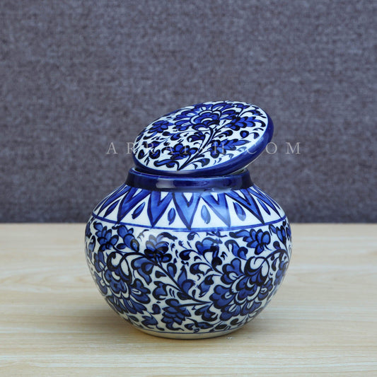 Ceramics Serina Blue Storage Jar