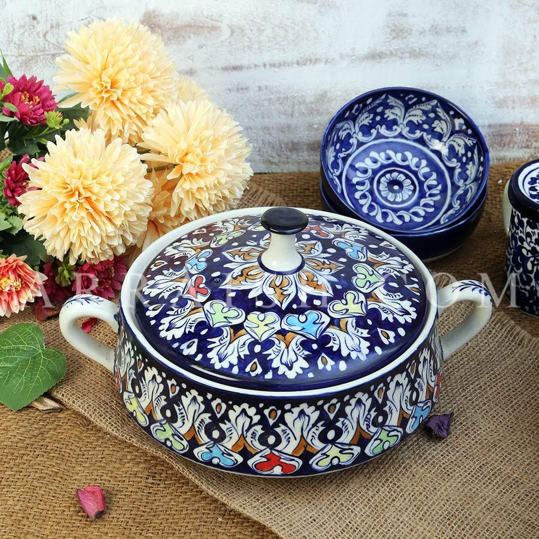Ceramics Tranquility Large Cover Pot