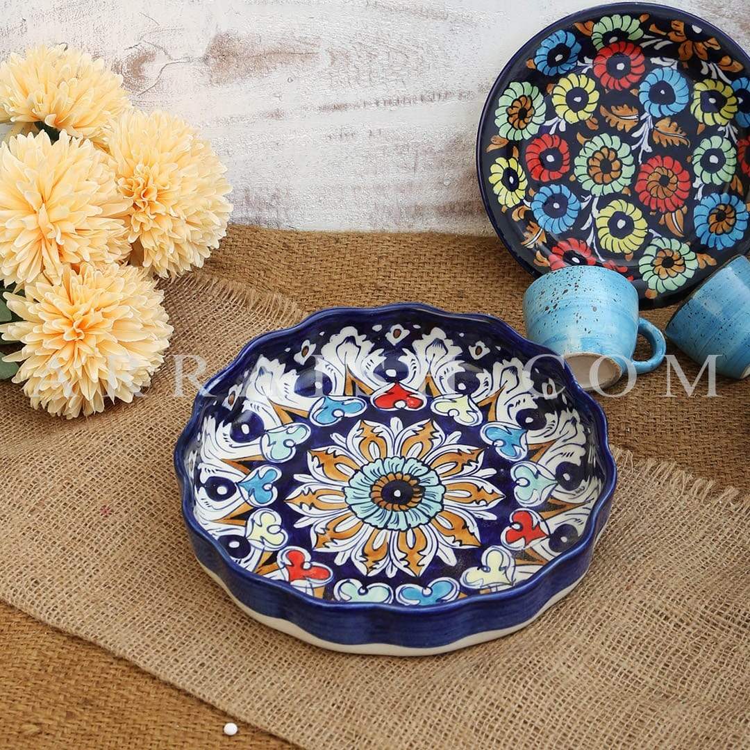 Ceramics Tranquility Round Serving Dish