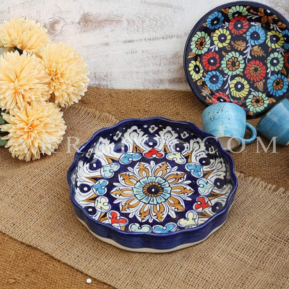 Ceramics Tranquility Round Serving Dish